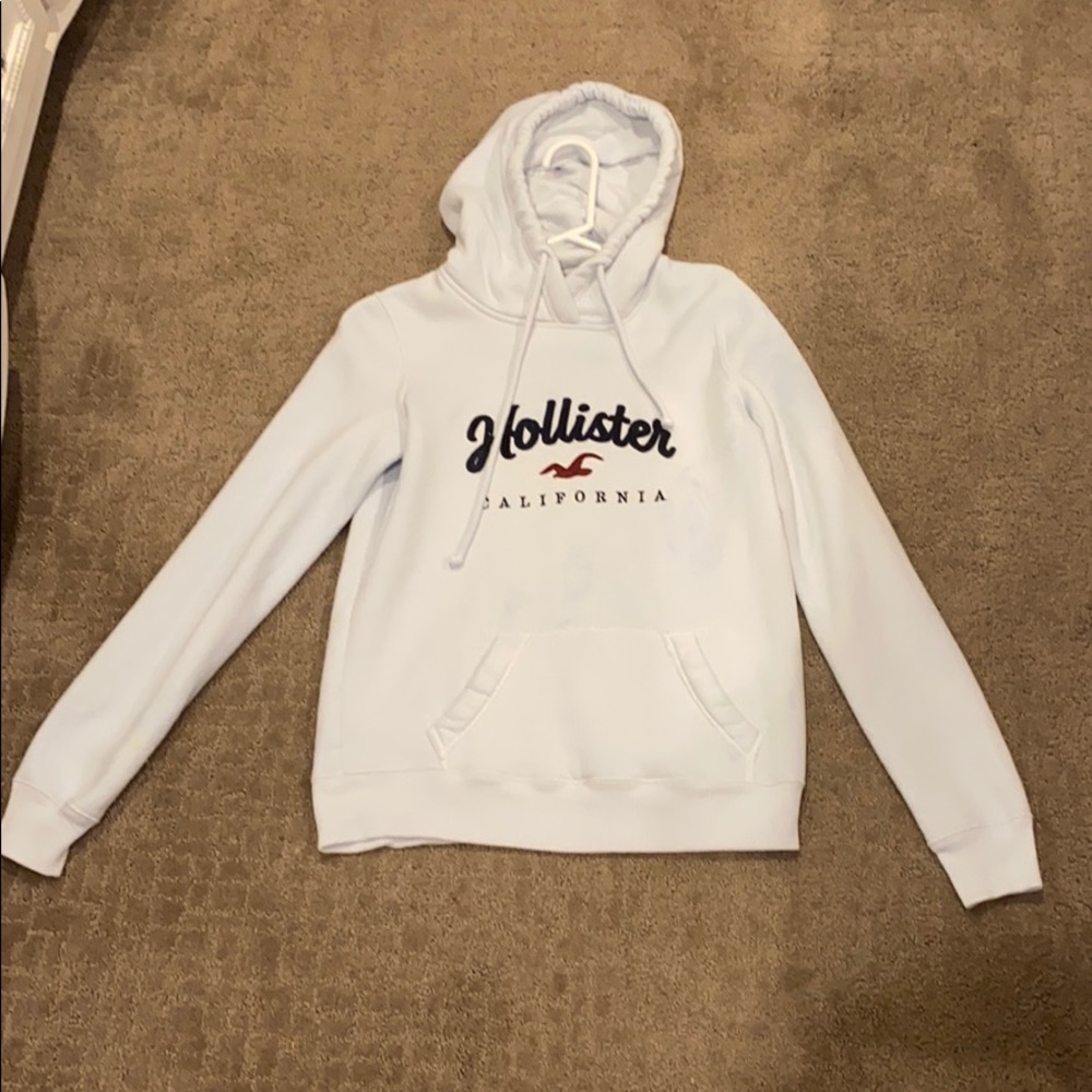 Hollister White hoodie